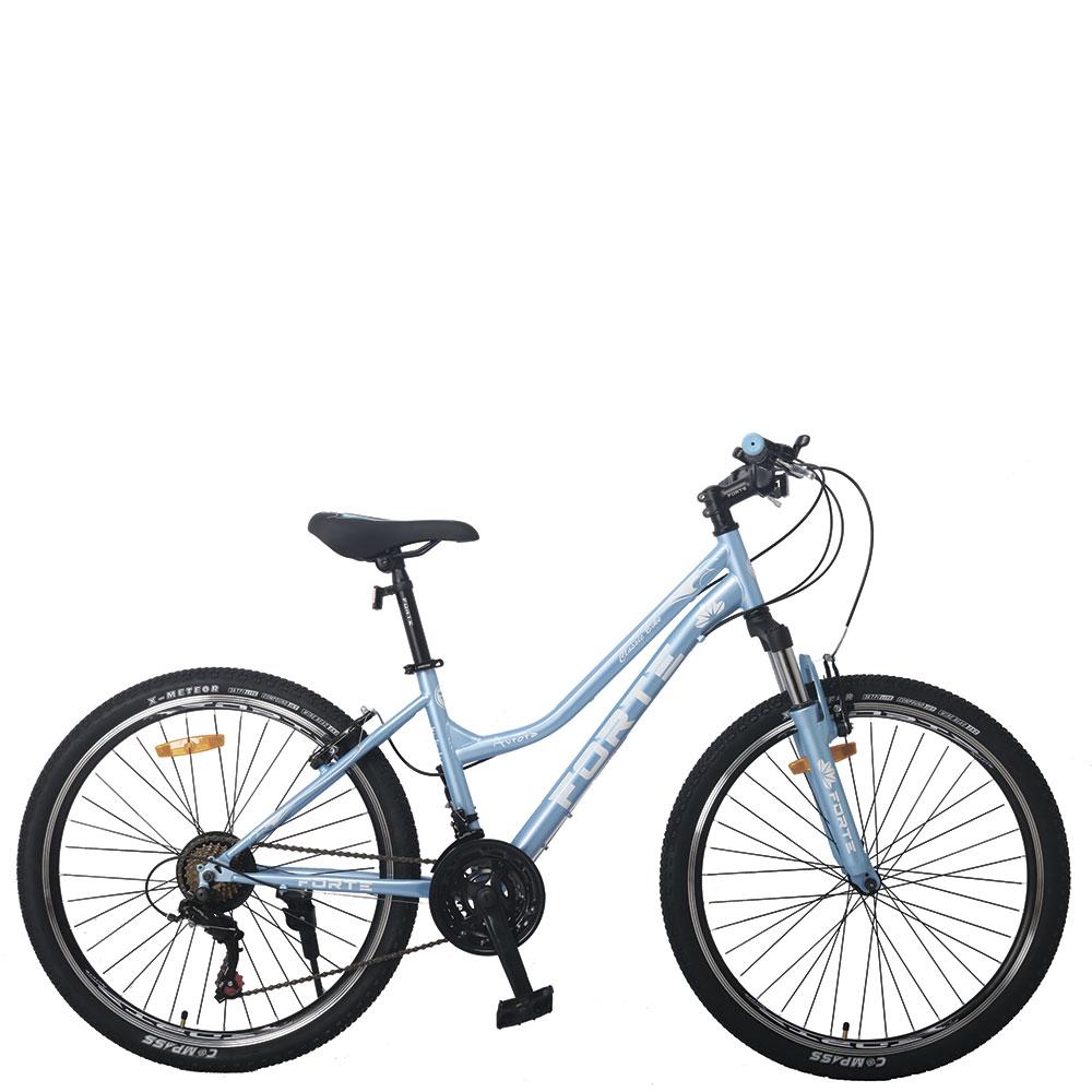 Велосипед жіночий FORTE AURORA сталь.рама 15", колеса 26", блакитний