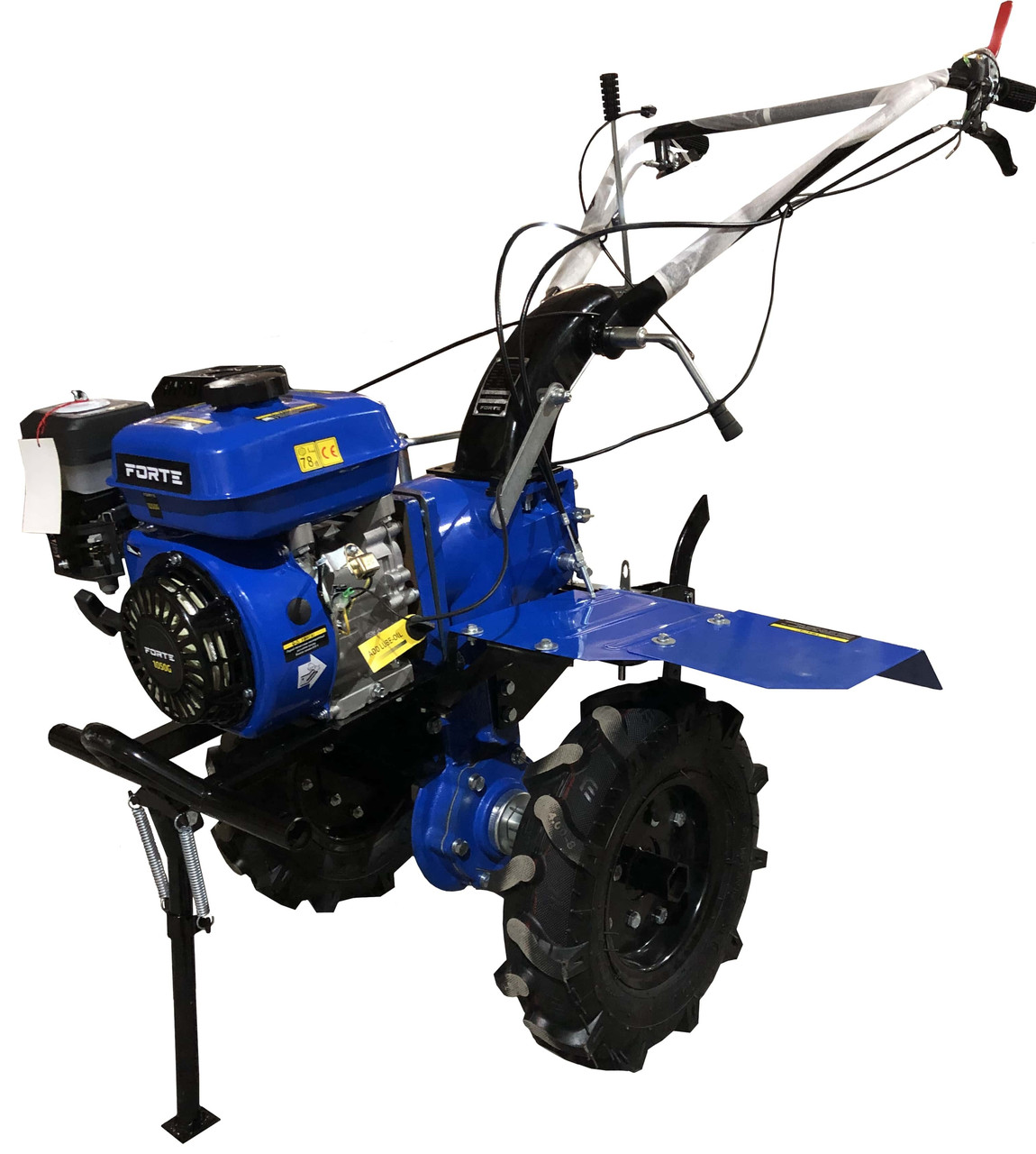 Культиватор синій (ПОВІТРЯ) - 1050G-3 (колеса 10", 7,0кс) (FORTE)