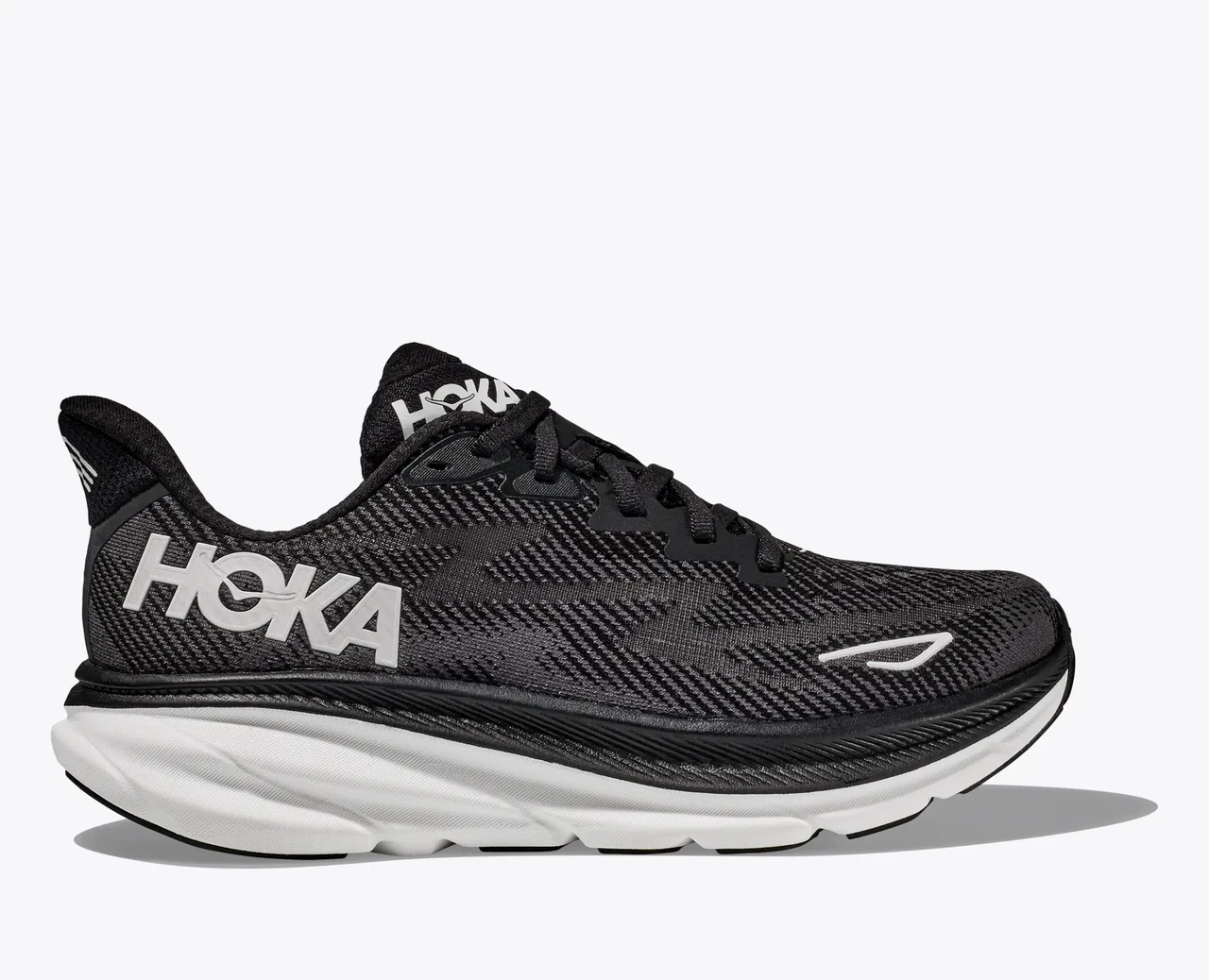Кросівки для бігу чоловічі Hoka One One Clifton 9 1127895 BWHT Black / White