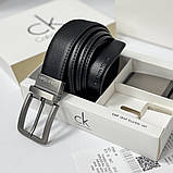 УЦІНКА!!! Чоловічий подарунковий набір (ремінь з двома пряжками) (409), фото 3
