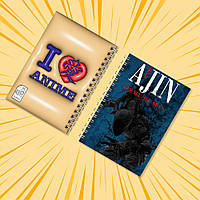 Блокнот на пружині в клітинку 48 арк. Ajin / Напівлюдина 009