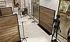 Стійка "Рім'яна розбірна" h 1800мм, біла. Торгова стійка вертушка для ременів, біжутерії та аксесуарів у магазин, фото 8