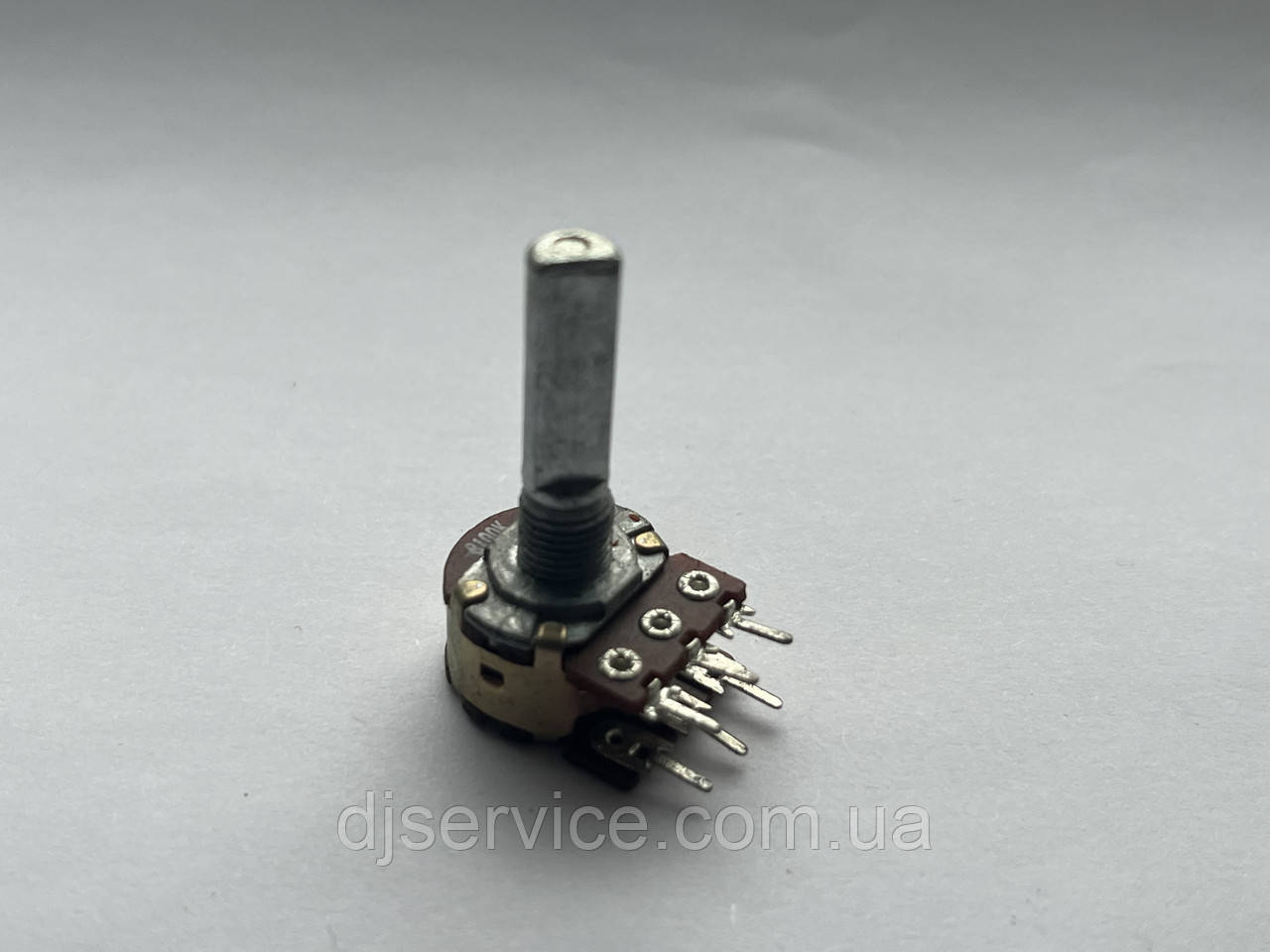 Потенціометр RK16 104b (100kb) 25mm noMID для пультів