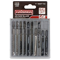 Набір пильних полотен - T-SET10, 10шт (HAISSER)