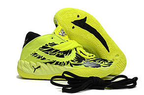 Eur40-46 чоловічі баскетбольні кросівки Puma MB.05 Yellow/Black