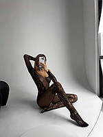 Бодістокінг для романтики. Сексуальні сітки. Еротичні комбінезони. Розмір універсал S/М/L., фото 2