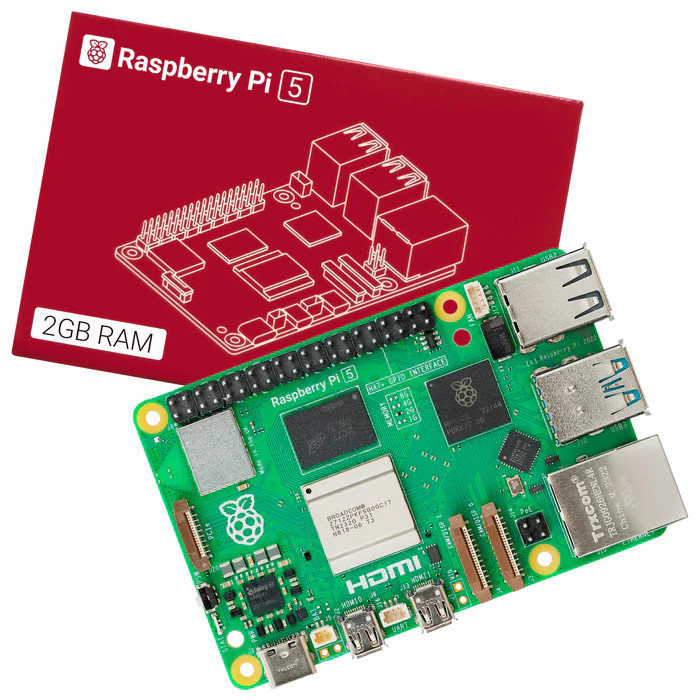 Мікрокомп'ютер Raspberry Pi 5 Board 2GB