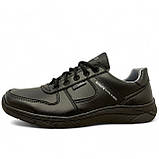 40, 41 р. Кросівки чоловічі демісезонні чорні (Клн-7ч), фото 4