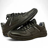 40, 41 р. Кросівки чоловічі демісезонні чорні (Клн-7ч), фото 5
