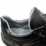 40, 41 р. Кросівки чоловічі демісезонні чорні (Клн-7ч), фото 8