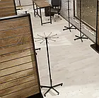 Стійка обертова TWIG-13 розбірна Н1300 D470/540. Торгова стійка – вертушка. Торгове обладнання рейл для ременів у магазин, фото 9