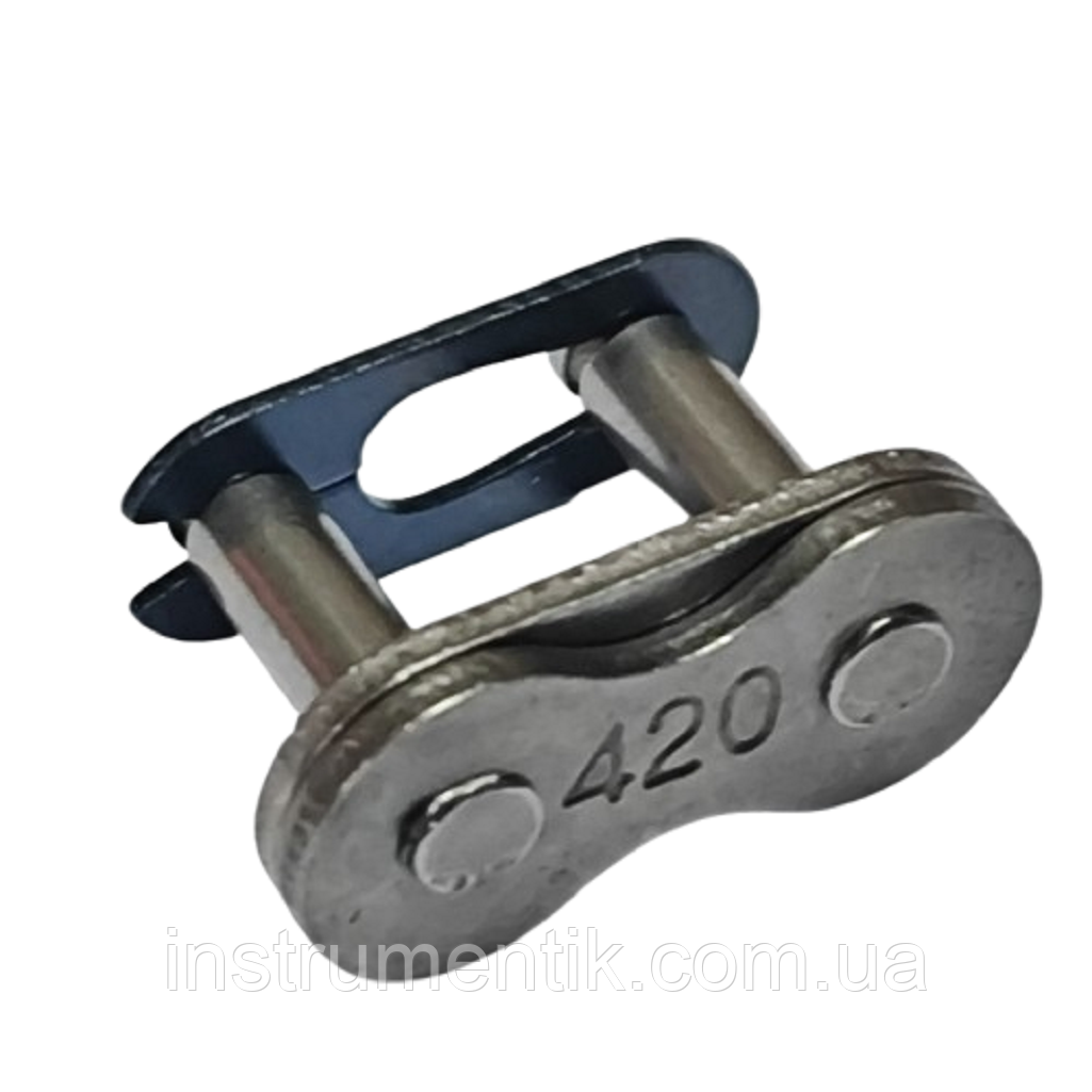 Замок ланцюга приводу колеса 420, фото 1