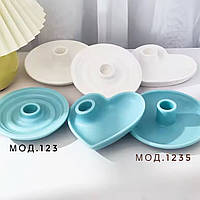 Молд для свічника м.123 «Бриж на воді», 1 шт., близько 12 см.