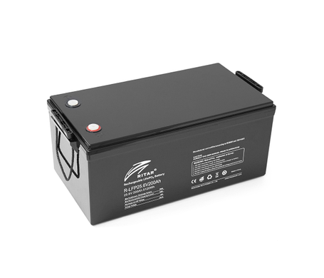 Акумуляторна батарея Ritar LiFePO4 25,6V 200Ah BMS100A@8S 522 х 268 х 219 більше 4000 циклів, фото 3