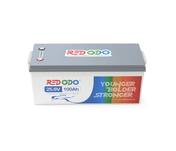 Аккумуляторна батарея Redodo 25.6V 100Ah 2560Wh LiFePO4 (100/100A) 532*207*215мм