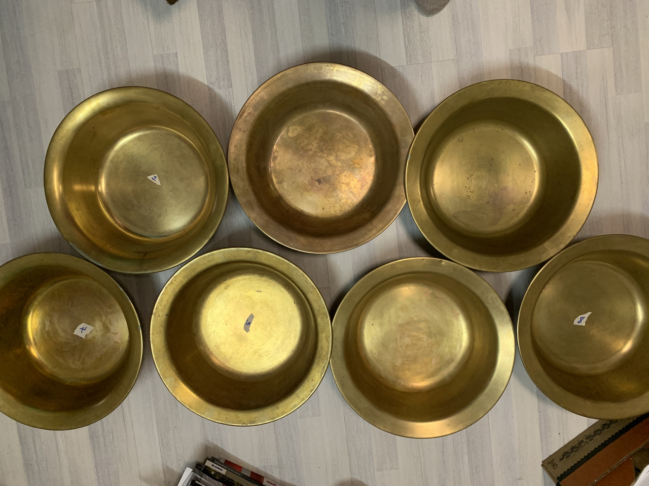 Кухонна мийка, умивальник, рукомийник, раковина із мідного/латунного тазу