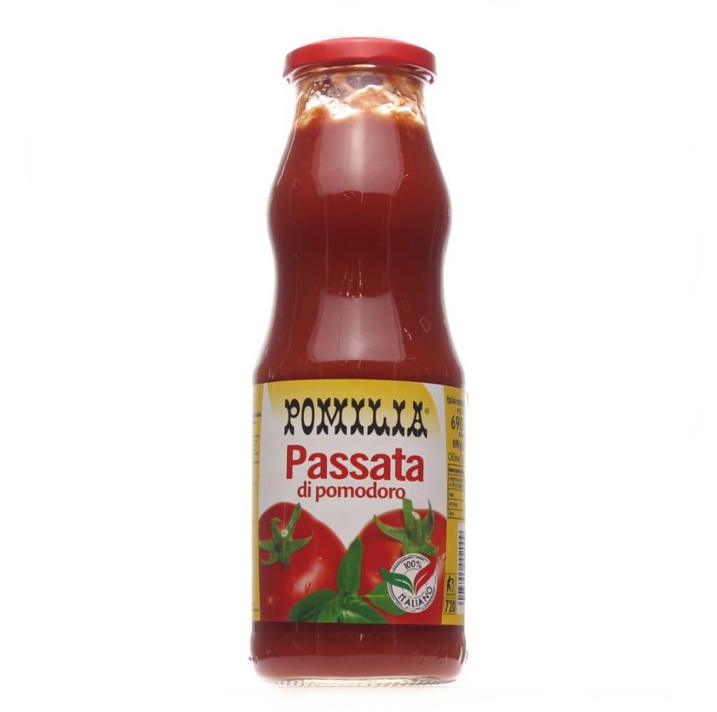 Томатна паста Passata Pomilia 690г, фото 1