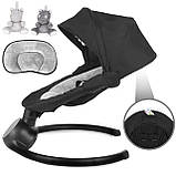 Електрична гойдалка Kidwell REVE 2-в-1 Black/Silver, фото 6