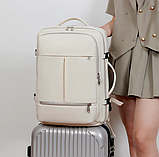 Рюкзак для подорожей бежевий, фото 2