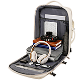 Рюкзак для подорожей бежевий, фото 5