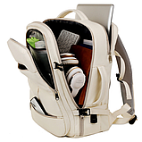 Рюкзак для подорожей бежевий, фото 8