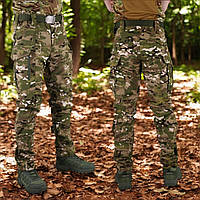 Тактичні брюки мультикам ріп-стоп, армійські штани мультикам Conquistador