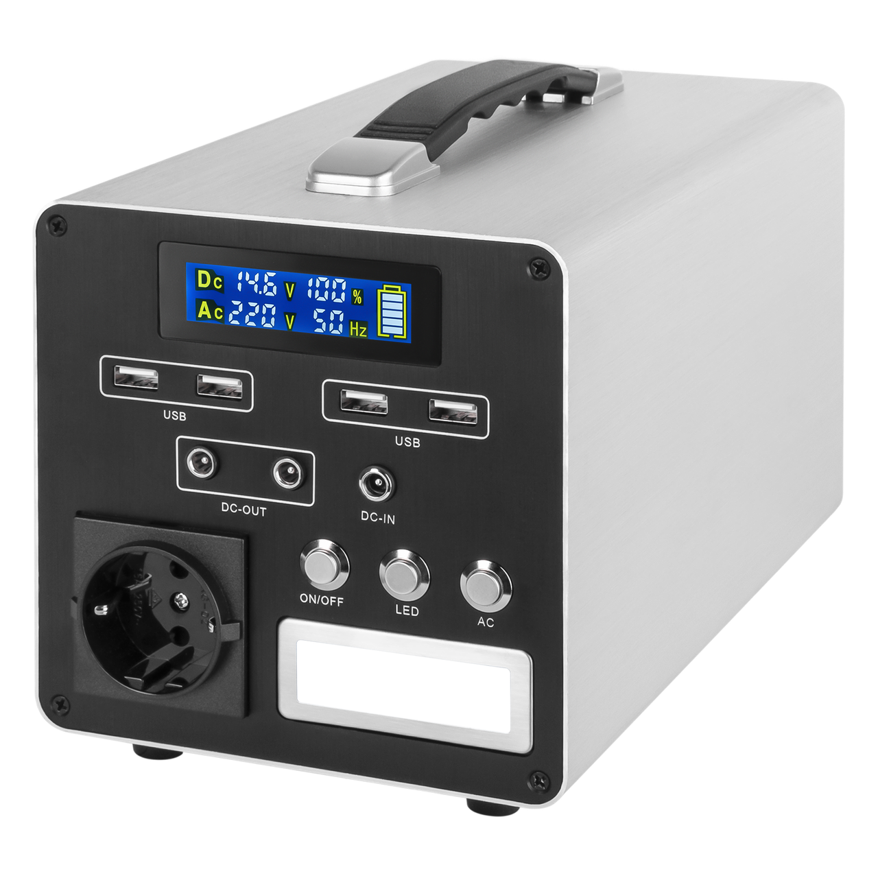 Багатофункціональна портативна зарядна станція LP CHARGER MPPT 300 (300W, 280Wh) - фото 1 - id-p1908492606