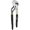 Кліщі переставні сантехнічні WINSO PRO 200мм, макс. діаметр 34мм, Cr-V, HRC 55-60, поліровані, чорні, фото 2