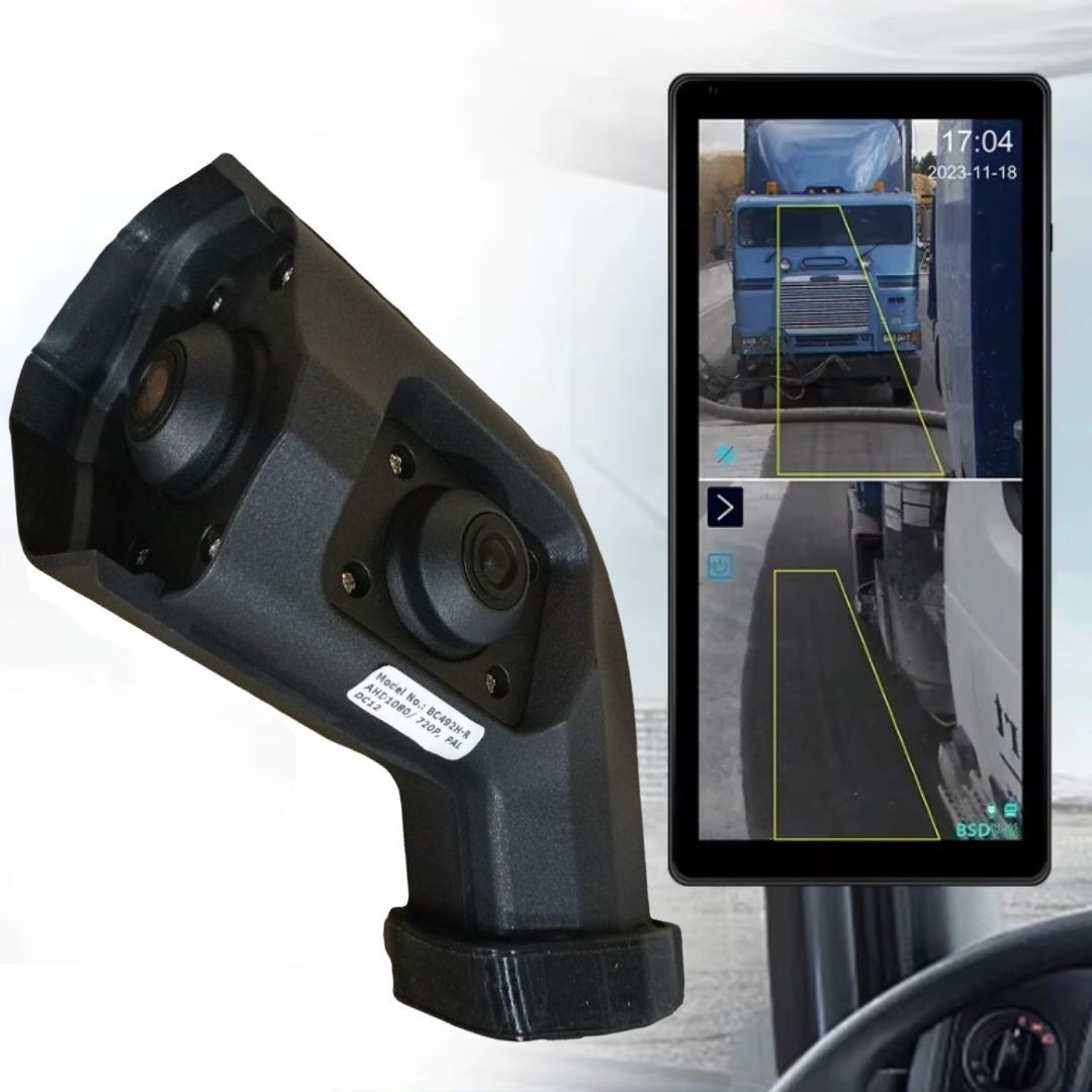 Дзеркало заднього та бокового вигляду для габаритного транспорту + камера бокового вигляду Права