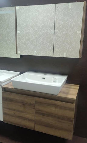 Підвісна тумба з умивальником Veronis Frila 90 (900x450x520 мм), фото 1