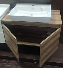 Підвісна тумба з умивальником Veronis Frila 90 (900x450x520 мм), фото 2