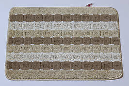 Килимок для ванної/туалету 40x60 см Комфорт Vonaldi 2518/beige