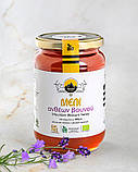 Мед квітковий із пасеки органічний 950 г Bee Family, фото 2