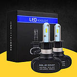 Світлодіодні LED лампи для фар S1 H3 Автомобільні лампи 2 шт в комплекті, фото 2