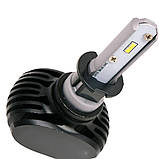 Світлодіодні LED лампи для фар S1 H3 Автомобільні лампи 2 шт в комплекті, фото 10