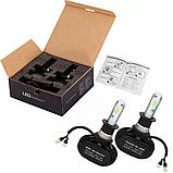 Світлодіодні LED лампи для фар S1 H3 Автомобільні лампи 2 шт в комплекті, фото 9