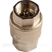 Клапан Ду50 (2") ру16 зворотний латунний шток В-В DK Grand