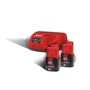 Енергокомплект MILWAUKEE M12 NRG-202 (ЗП С12+ 2акк.Х2А·год B2), фото 2