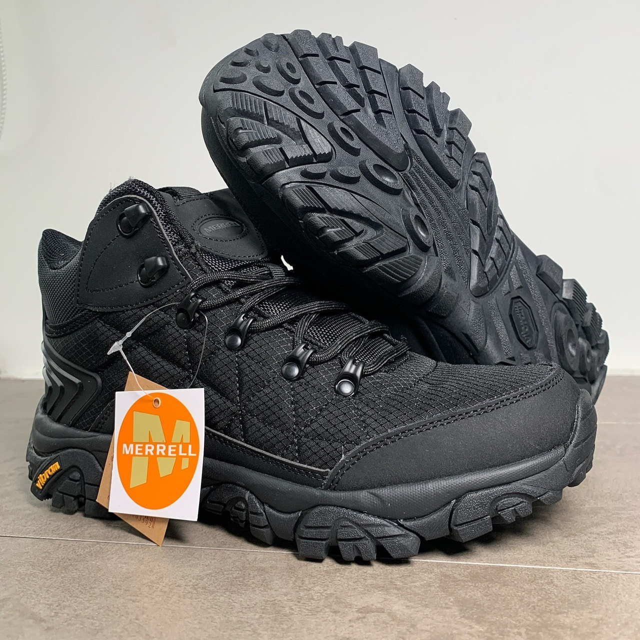 Кросівки чоловічі зимові Merrell Moc чорні