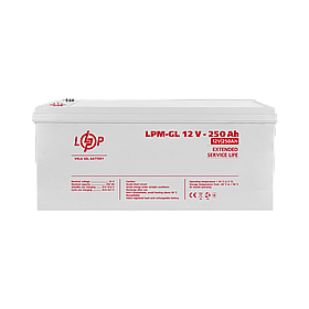 Акумулятор гелевий LPM-GL 12 V — 250 Ah