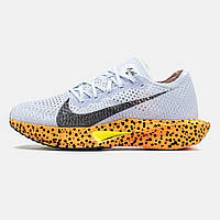 Голубі текстильні жіночі кросівки Nike Air ZoomX VaporFly 3 Демісезонні кросівки Найк Зум Ранінг