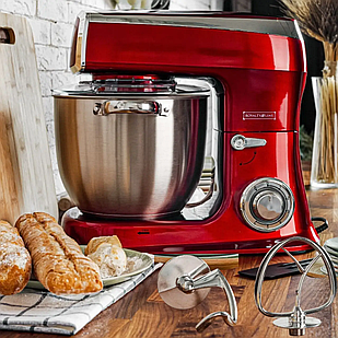 Кухонна машина Royalty Line PKM-2100 Red/Silver/Black
