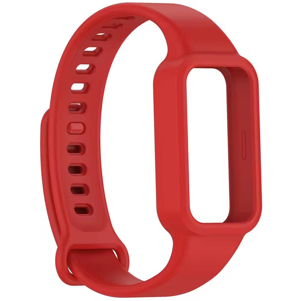 Силіконовий ремінець для Xiaomi Mi Smart Band 9 Active (Red), фото 1
