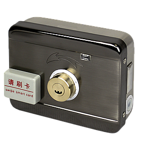 Замок електроригельний із вбудованим контролером доступу GV-02 LEMR-K