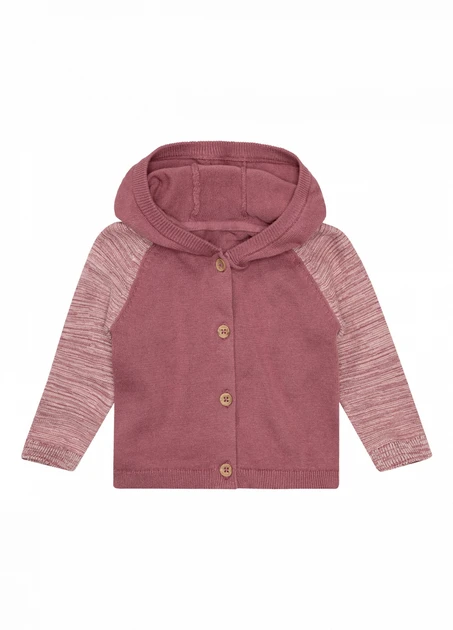 Кардиган для дівчинки теракотовий Lupilu  62/68, 74/80см, фото 1