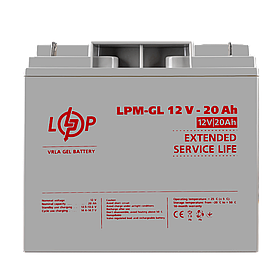 Акумулятор гелевий LPM-GL 12V - 20 Ah