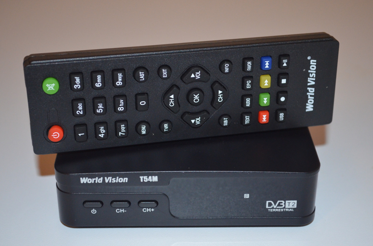  World Vision T54M HD - DVB-T2 Тюнер Т2