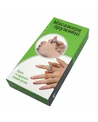 Масажери пружинні для пальців Су-джок №1,№2,№3