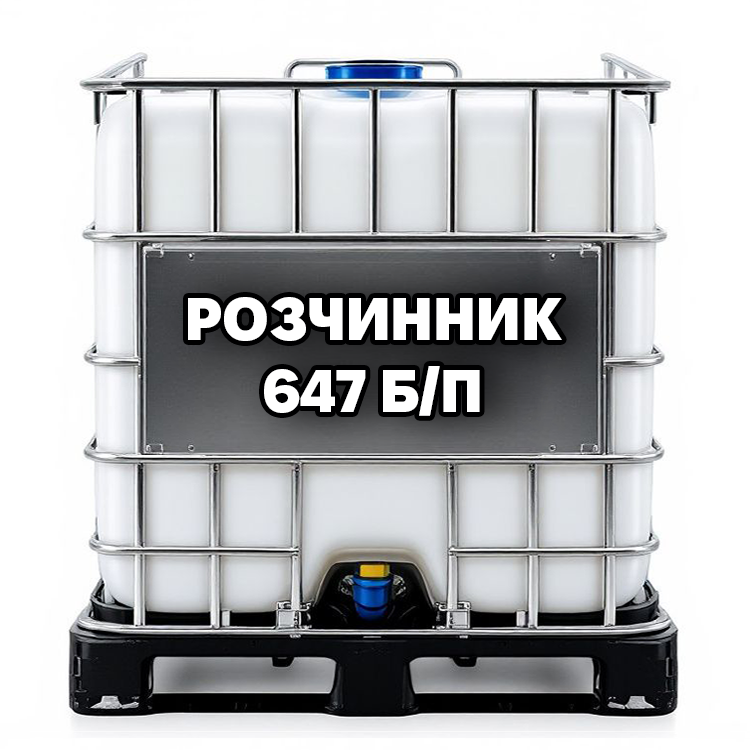 Розчинник 647 б/п