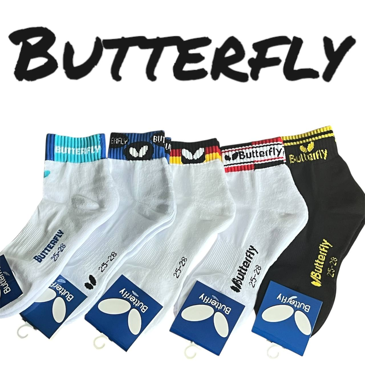 Спортивні щільні шкарпетки Butterfly (25-28)